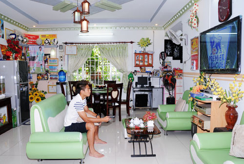 Cầu thủ trẻ sở hữu cơ ngơi rất khang trang với căn biệt thự sân vườn giá trị.