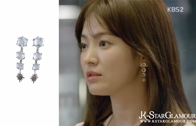 Đôi bông tai mang tên "Ánh trăng" của H.Stern có giá 895 USD (20 triệu đồng).