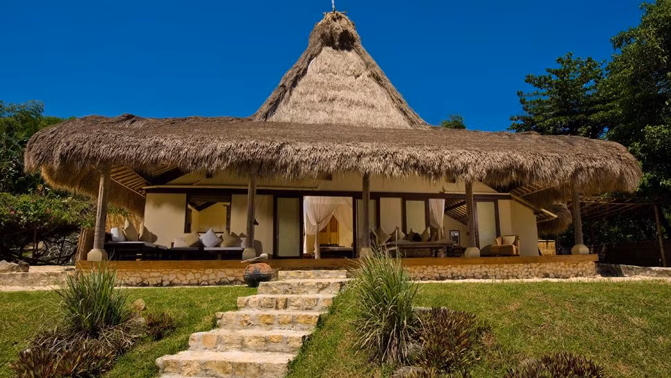 Các biệt thự đều được thiết kế gần gũi với thiên nhiên và bãi biển.