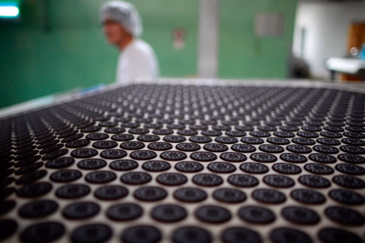 Nhà máy Kraft Foods ở Tô Châu, tỉnh Giang Tô, đang sản xuất loại bánh Oreo.