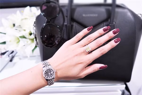 Những chiếc túi xách, đồng hồ hàng hiệu, trang sức đắt đỏ là sở thích của Jacqueline Phạm.