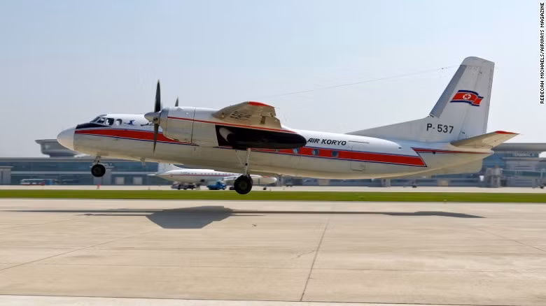 Đội bay của hãng Air Koryo còn có dòng máy bay Antonov An-24 đã hoạt động được khoảng 50 năm.