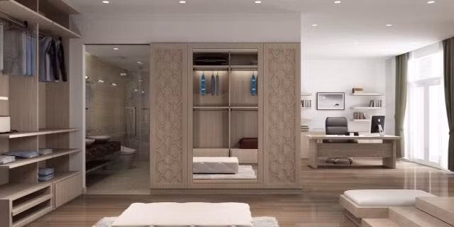 Nội thất căn hộ được thiết kế theo phong cách hiện đại và khá thoáng đãng.