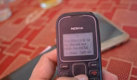 Tin nhắn "hăm dọa" của Tân gửi cho Ngân - Ảnh: báo Công lý.