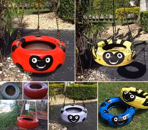 Xích đu ngộ nghĩnh.