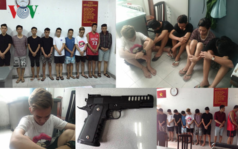 Vu hon 20 con do truy sat o quan ca phe: Bat 2 ten cam dau