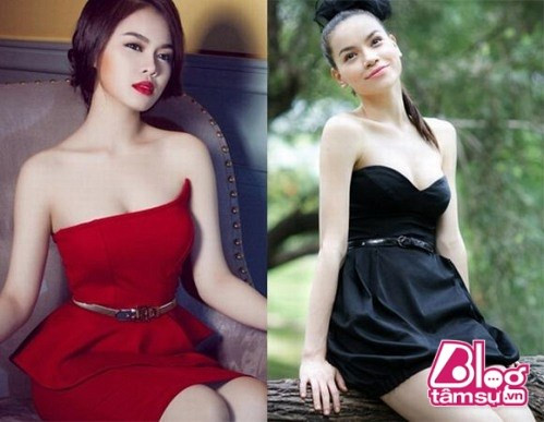 Thậm chí cô nàng đã từng bị nghi ngờ là đã nhờ đến dao kéo để có được vẻ đẹp và gợi cảm như Hà Hồ.