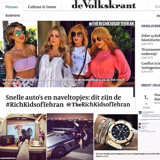 Họ thường xuyên khoe biệt thự, đồng hồ hàng hiệu, túi xách, điện thoại Vertu...