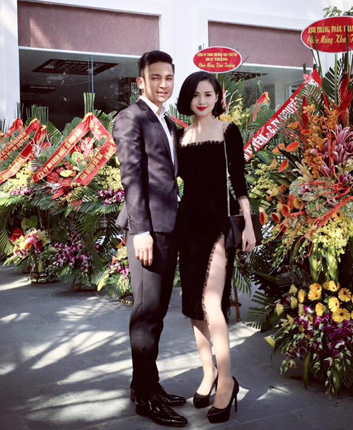 Chồng Tâm Tít là con trai trong một gia đình giàu có ở Hà Nội. Không chỉ sở hữu ngoại hình điển trai, ông xã giàu có của Tâm Tít còn là một doanh nhân thành đạt tại Hà Nội. Một số người bạn của chàng doanh nhân Hà thành cho biết, anh là người khá hiền lành, công việc kinh doanh rất suôn sẻ.