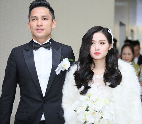 Chu Ngọc Thành - chồng Tâm Tít: Cuối tháng 12/2014, Tâm Tít bí mật tổ chức lễ đính hôn với doanh nhân trẻ Chu Ngọc Thành một thời gian ngắn sau khi vấp phải lùm xùm với bạn trai cũ. Đám cưới của cặp đôi diễn ra vào tháng 1/2015.