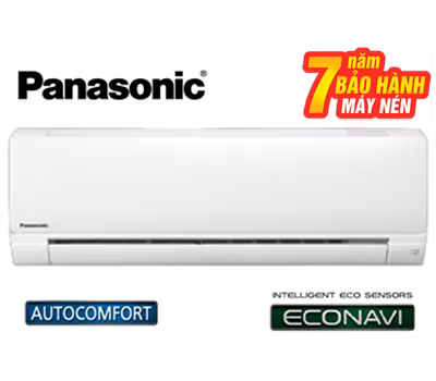 Điều hòa 1 chiều Panasonic CU/CS-KC9QKH-8 - 9.000BTU giá có gần 8 triệu, có chức năng tiết kiệm điện với cảm biến Econavi.