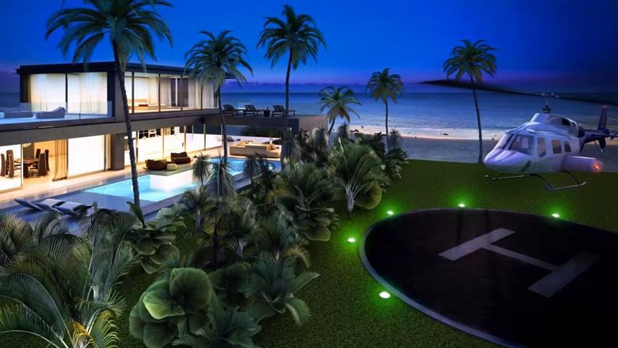 Trong tháng 2/2015, khu bất động sản tuyệt đẹp trên hòn đảo Berry ở Bahamas (một quốc gia nói tiếng Anh tại Tây Ấn) được rao bán với giá lên đến hơn 872 tỷ đồng. . Nó rộng 65 ha, nằm cách bờ biển Florida của Mỹ khoảng 40 km.