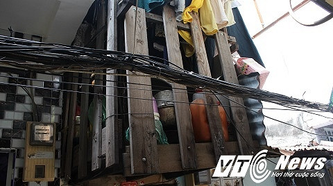 Căn nhà tại đường Nguyễn Trãi chỉ rộng 1m và dài 2,5m.