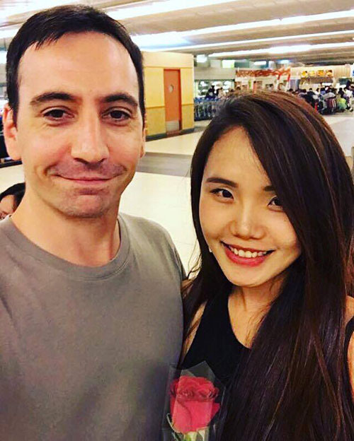 Người yêu hiện tại của My Hà, anh Stephen Ceresia có quốc tịch Canada, hiện đang làm project manager (quản lý dự án) về sản xuất ứng dụng điện thoại ở Singapore.