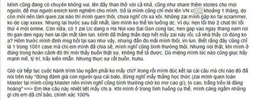 Một cô gái trẻ bày tỏ những thất vọng trên con đường tìm chồng Tây lý tưởng.