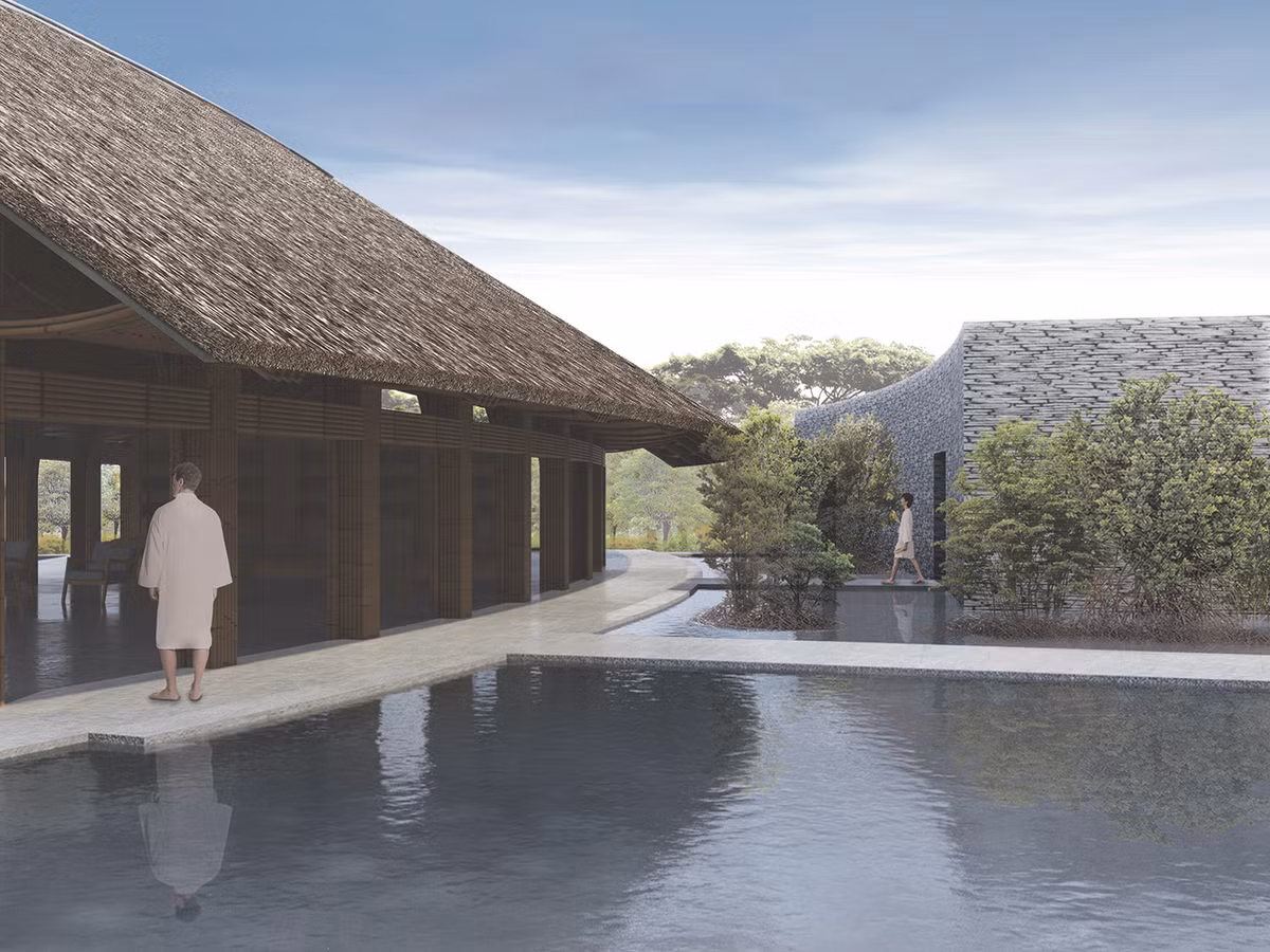 Dự án sẽ đưa vào hoạt động như một phần bổ sung cho một khách sạn 5 sao sang trọng gần đó.