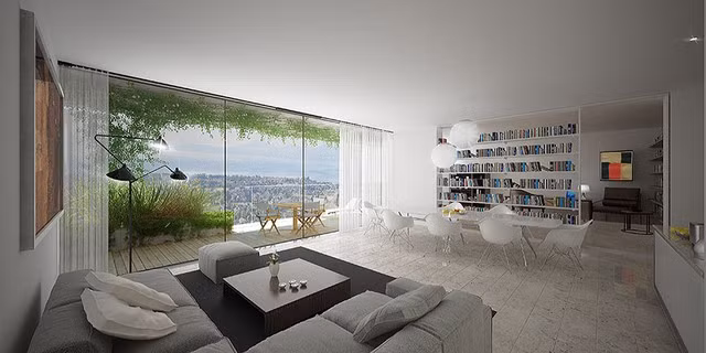 Thảm thực vật bao phủ bên ngoài mỗi căn hộ có tác dụng chống mưa gió khắc nghiệt, bụi và ngăn ô nhiễm tiếng ồn, đồng thời cung cấp cảnh quan tuyệt đẹp cho thành phố. Dự kiến, dự án sẽ được xây dựng vào năm 2017.