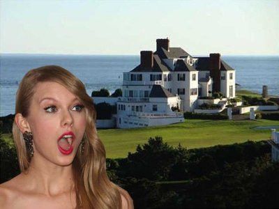 Taylor Swift sở hữu một căn biệt thự sát biển tại Rhode Island, Mỹ. Nơi đây, nữ ca sĩ thường tổ chức tiệc tùng với những người bạn thân cũng gồm toàn những tên tuổi hạng A như Gigi Hadid, Cara Delevingne… và Selena Gomez.