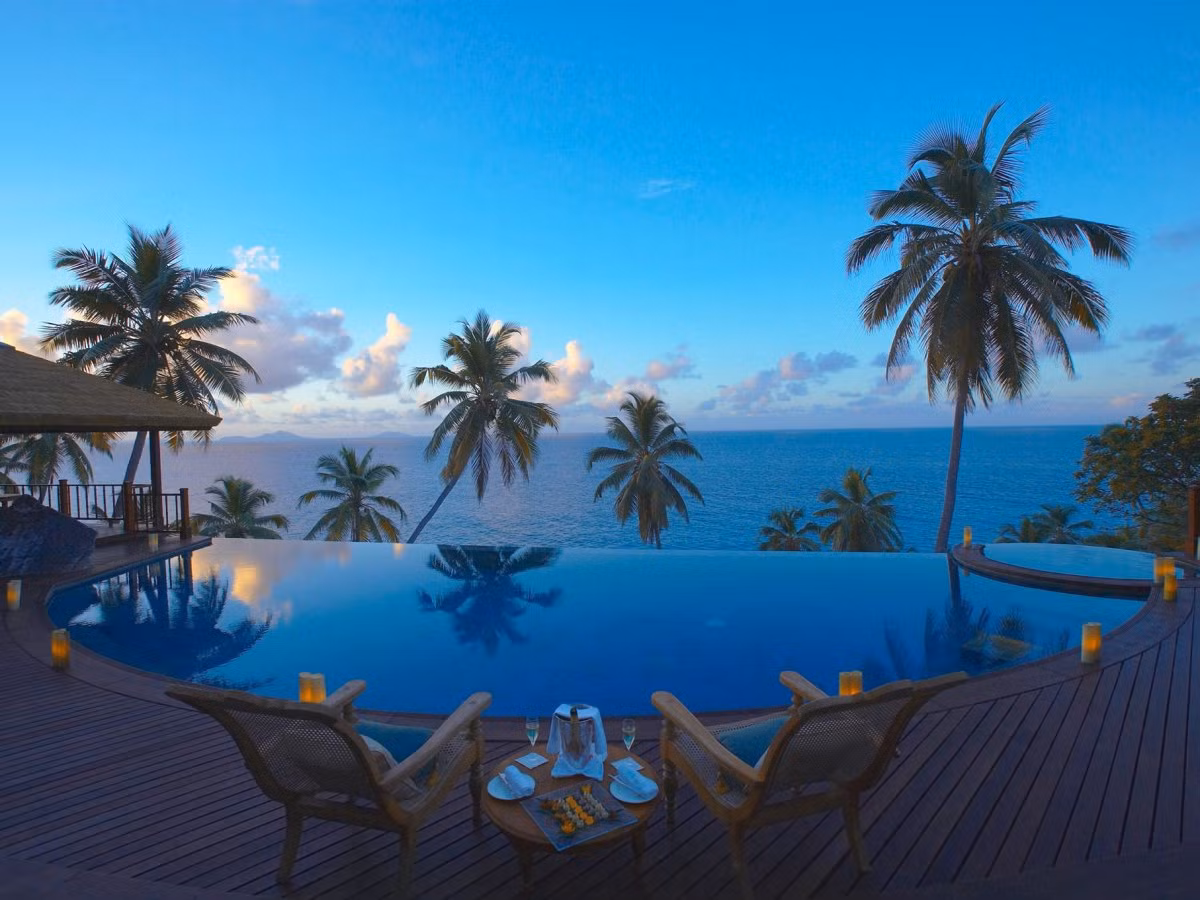 Khu nghỉ dưỡng Fregate Island Private nằm trên đảo Frigate ở Seychelles được đánh giá là điểm đến lý tưởng dành cho những người yêu thiên nhiên.