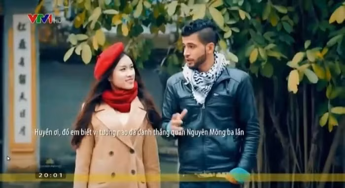 MC cua VTV1 nham lan tai hai Ngo Quyen voi Tran Hung Dao