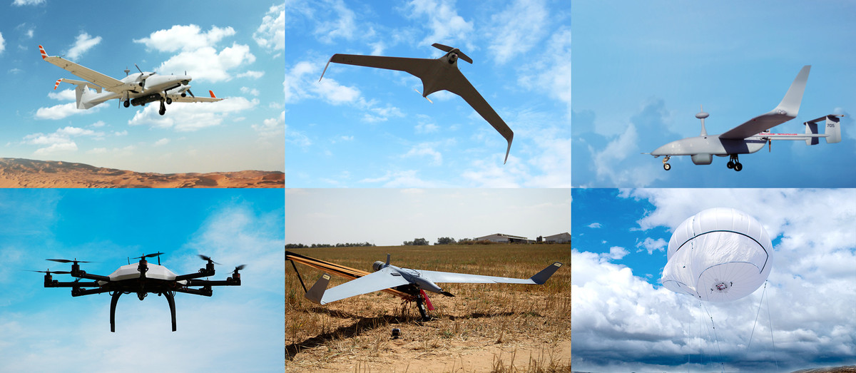 Các UAV có lợi thế không chỉ trong việc trinh sát, thu thập thông tin mà còn cả việc tấn công tiêu diệt mục tiêu. Được trang bị hệ thống cảm biến và hệ thống quang điện tử, UAV có khả năng quan sát mục tiêu và truyền về trung tâm các hình ảnh động thu được. UAV có khả năng bay linh hoạt và liên tục trong nhiều giờ và phát ra ít tiếng động nên dễ tạo bất ngờ. Hỏa lực của UAV được dẫn đường tốt nên có độ chính xác cao. Ảnh: các loại UAV của Azerbaijan đã sử dụng trong cuộc chiến.