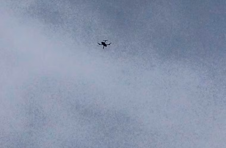 UAV xuất hiện tại thao trường diễn tập, huấn luyện của Quân đội Ukraine.