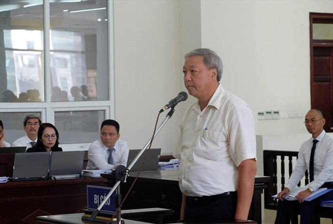 Bị cáo Phan Đình Đức tại tòa.