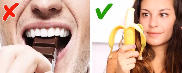 Chuối: Mặc dù chuối có hàm lượng calo khá cao, nhưng nó cũng chứa một lượng kali và magiê lớn, đem lại cảm giác thư giãn, đó là lý do tại sao bạn có thể ăn chuối trước khi đi ngủ. Ngoài ra, theo một nghiên cứu, loại quả này còn chứa melatonin, chất kích thích cơn buồn ngủ giúp bạn đi vào giấc ngủ nhanh hơn.