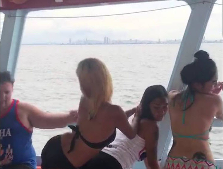 Những cô gái bị lôi kéo tham gia bữa tiệc thác loạn, bị cảnh sát phát hiện.