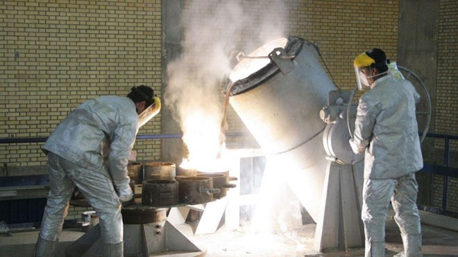 Ảnh tư liệu: Bên trong một cơ sở hạt nhân của Iran. (Nguồn: Getty)