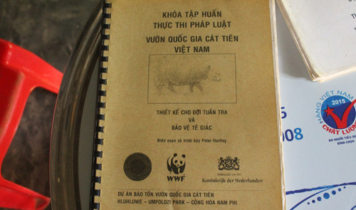 Tài liệu tập huấn tuần tra bảo vệ tê giác java.