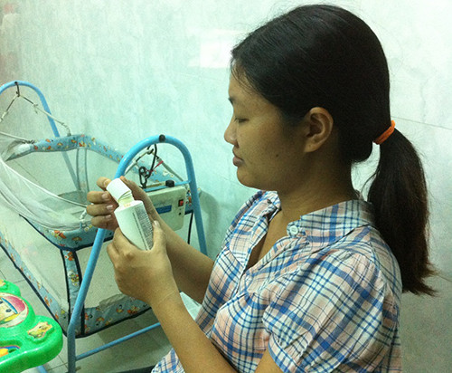 Choang dau, buon non vi my pham duong toc