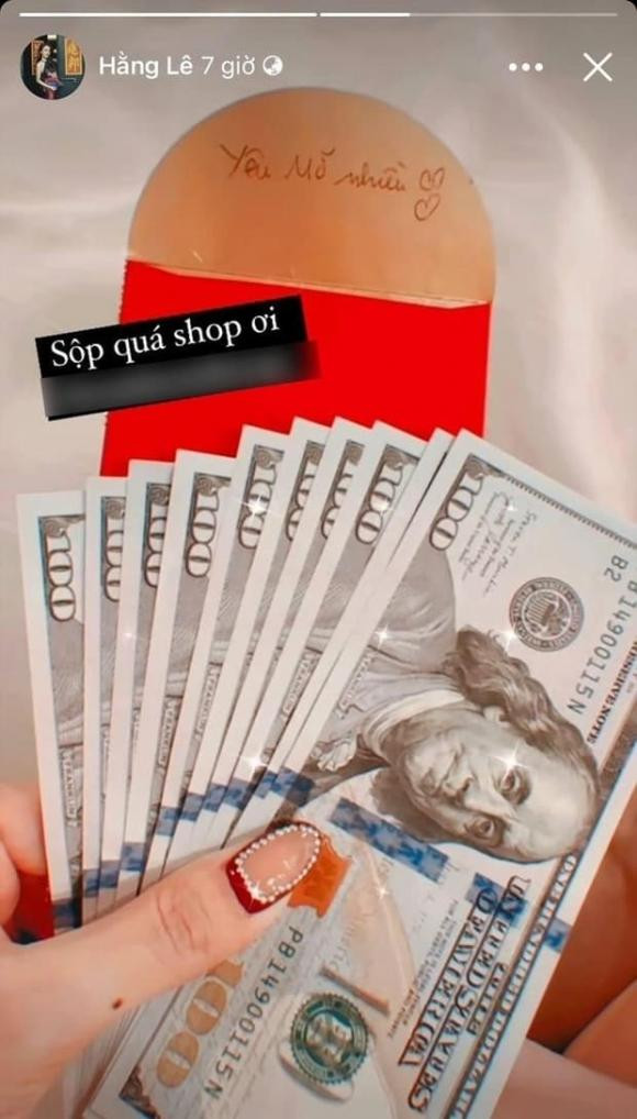 Minh Hang 'nha' nhe li xi cua quy tu, dan tinh phai choang