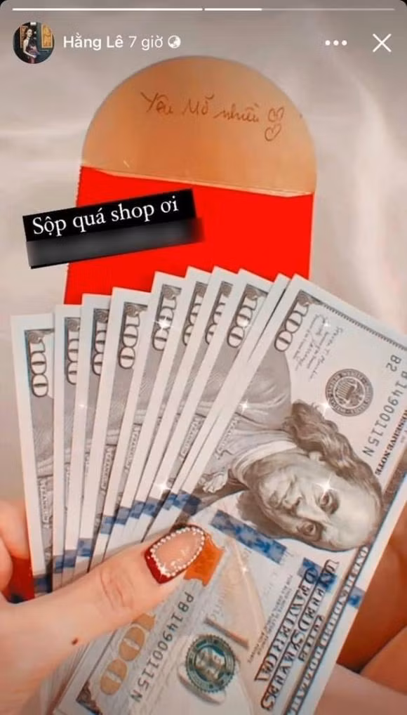 Minh Hang 'nha' nhe li xi cua quy tu, dan tinh phai choang