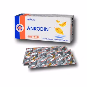 Thu hoi thuoc ho dang vien nen ANRODIN kem chat luong