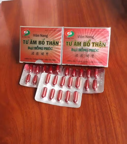 Thuốc Viên nang Tư âm bổ thận Đại Hồng Phúc. Ảnh: daihongphuc.com.vn