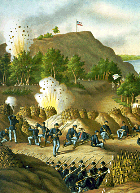 Trong bối cảnh đó, Tướng John C. Pemberton thuộc quân đội Liên minh miền Nam đề nghị giải cứu thành phố Vicksburg khỏi sự vây hãm của quân đội Liên bang miền Bắc.