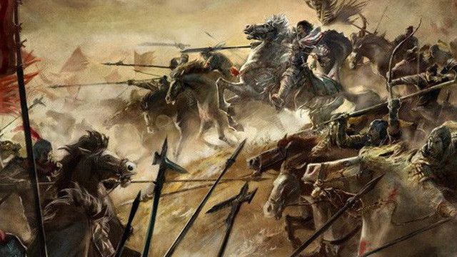 Theo đó, binh lính nhà Tần đã tàn sát toàn bộ 45 vạn quân Triệu chỉ trong một đêm. Đầu của những người lính tử trận được xếp thành đống. Người đời gọi đó là "núi đầu lâu".