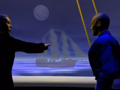 Con tàu này thường xuất hiện gần khu vực eo biển Northumberland chạy giữa Nova Scotia và đảo Prince Edward (Canada).