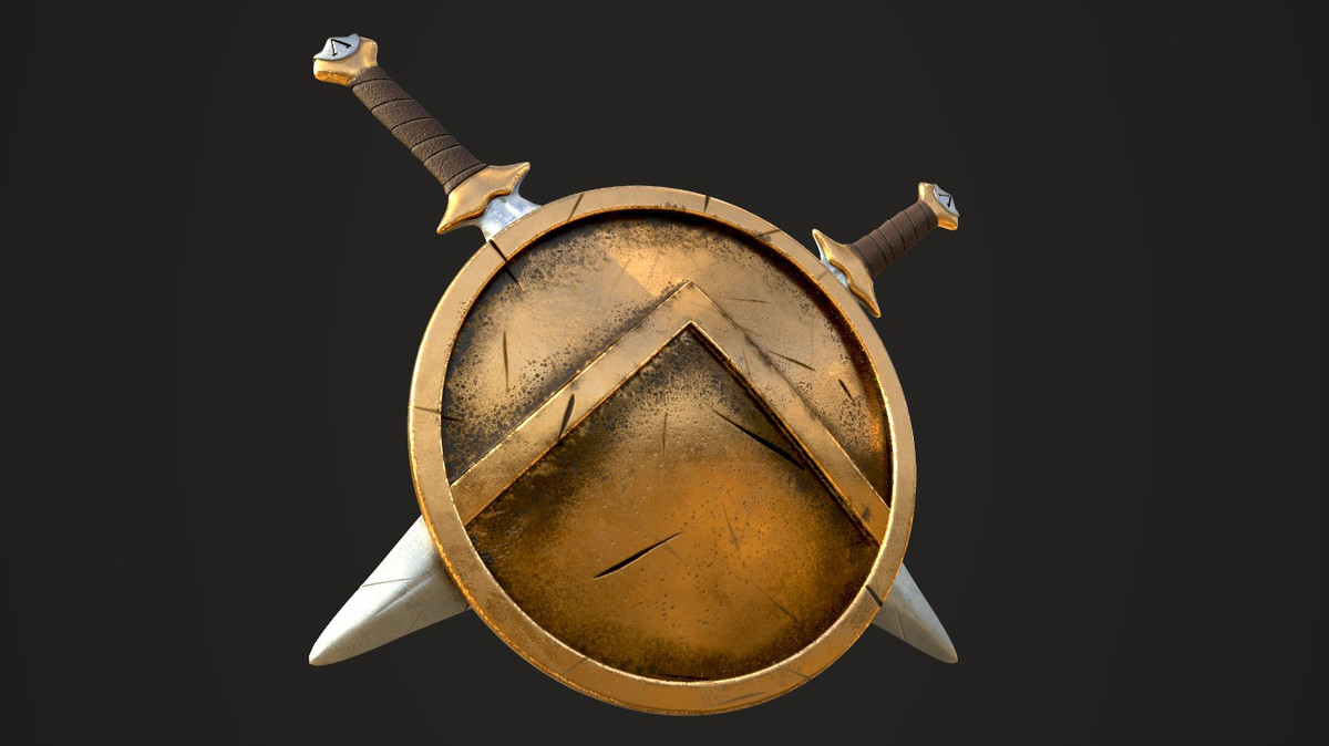 Vì vậy, các chiến binh Sparta sẽ truyền lại chiếc khiên cho con cháu nên nó được sử dụng trong suốt nhiều thế hệ.