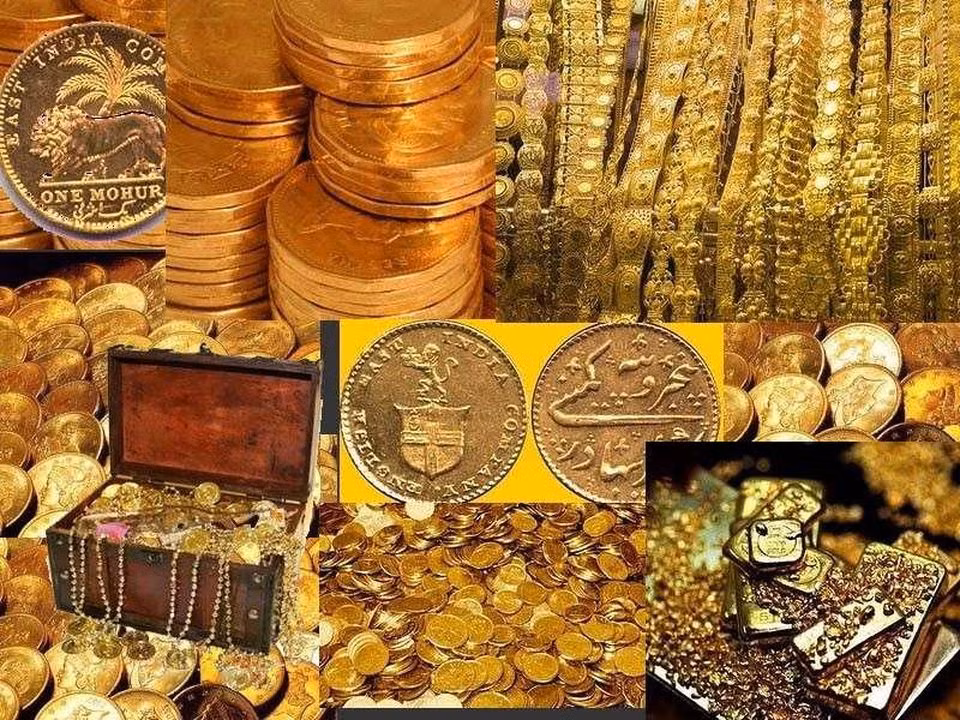 Một số phương tiện truyền thông khi ấy đưa tin, trong số những vật phẩm quý giá được tìm thấy, đáng chú ý là 450 thùng vàng, 2.000 viên hồng ngọc, vương miện có gắn kim cương, cây cung bằng vàng...