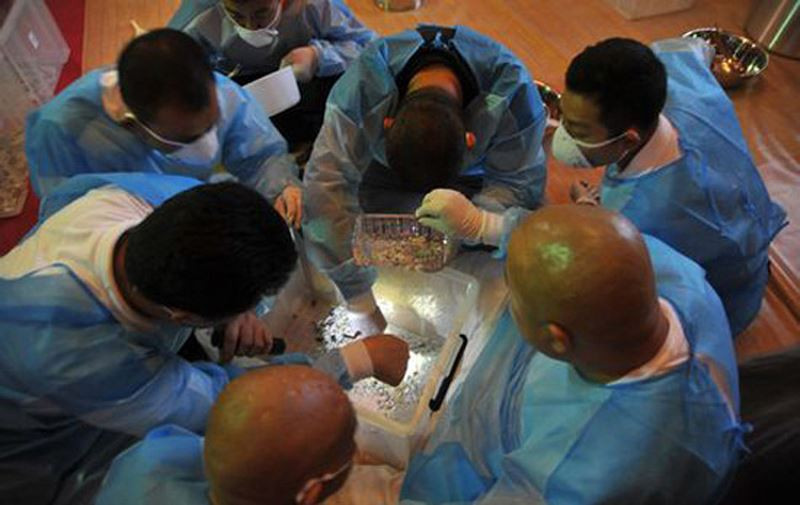 Thêm nữa, xá lợi chỉ xuất hiện ở những nhà sư có tấm lòng đại từ đại bi và tu thành chính quả.