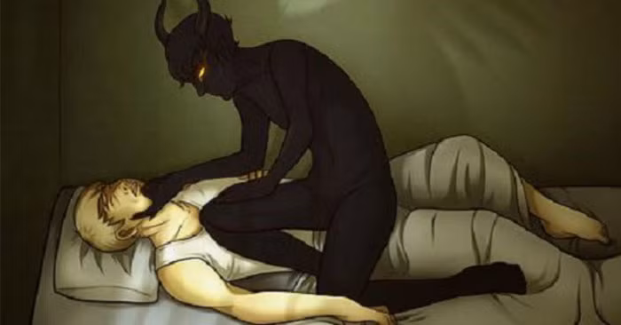 Hiện tượng "bóng đè" xảy ra khi cơ thể con người luân phiên giữa giấc ngủ REM (ngủ sâu trong đó mắt cử động nhanh) và giấc ngủ của NREM (không phải ngủ REM). Trong giai đoạn REM, bộ não của chúng ta hoạt động rất tích cực. Kết quả của điều đó là những giấc mơ phức tạp nhất của chúng ta xảy ra trong giai đoạn ngủ REM.