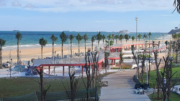 BR-VT: Can canh cong trinh chinh trang truc duong Thuy Van TP Vung Tau-Hinh-4