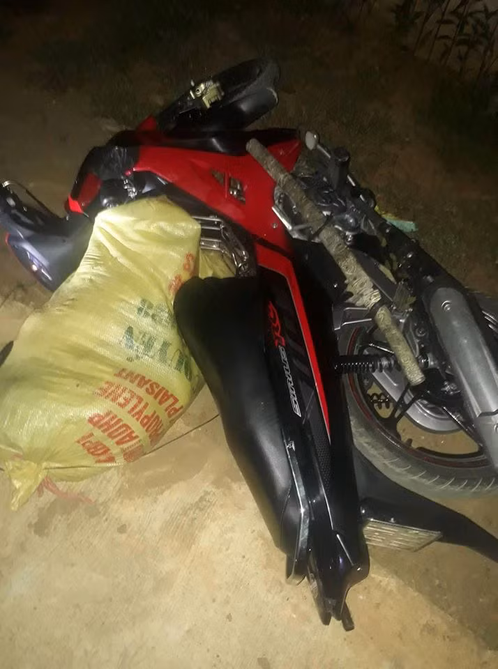 Một trong số tang vật tại hiện trường.