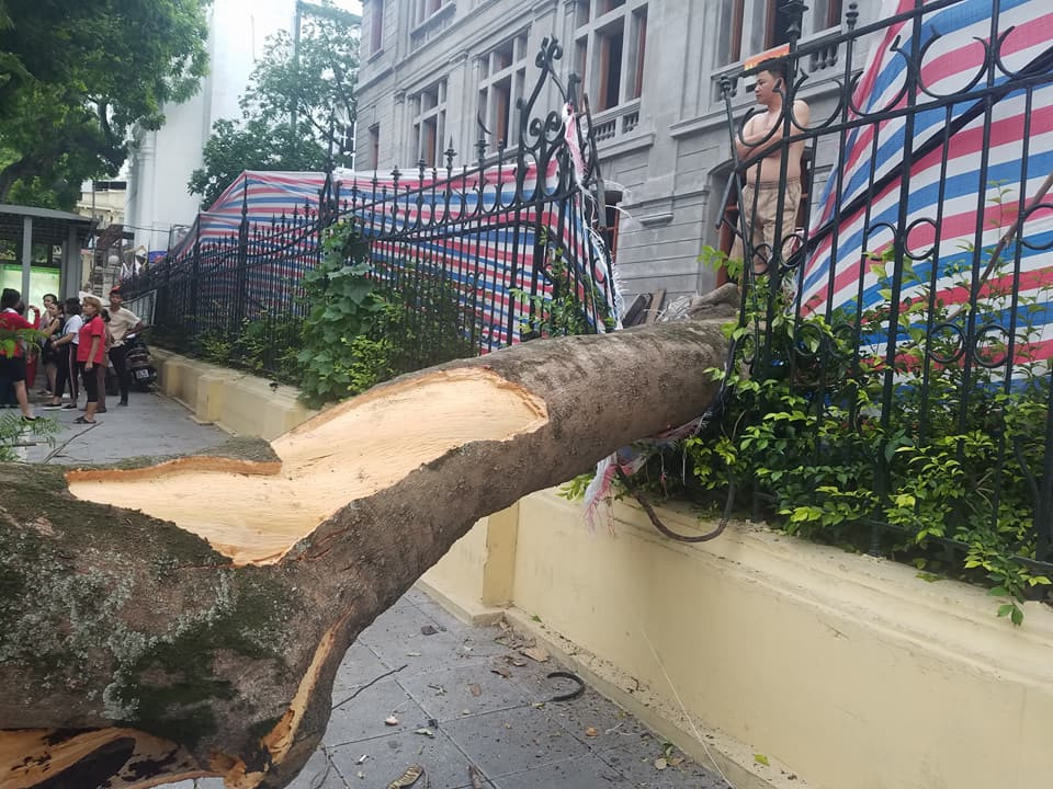 Hiện trường xảy ra vụ việc.