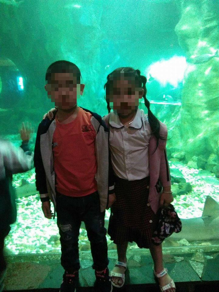 Cháu N.V.T.T và cháu N.H.P.