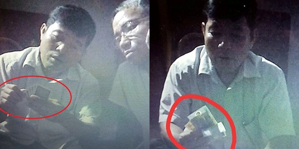 Hình ảnh ông Hai xuất hiện trong clip. Nguồn Zing.