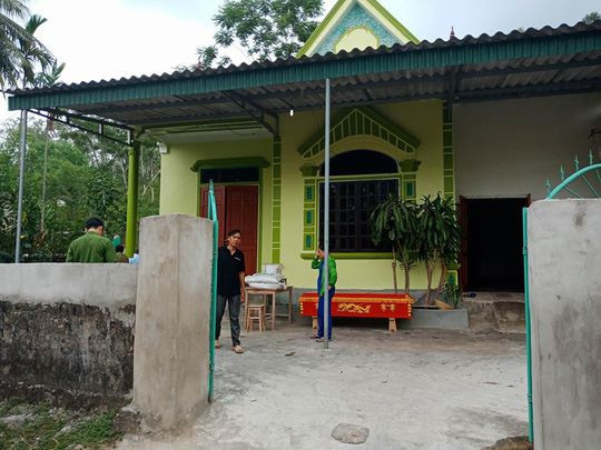 Ngôi nhà xảy ra vụ việc.