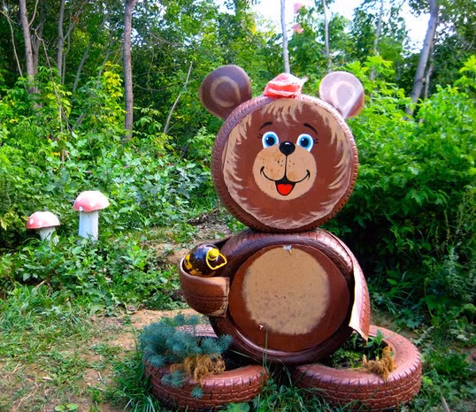 Gấu nâu đáng yêu.